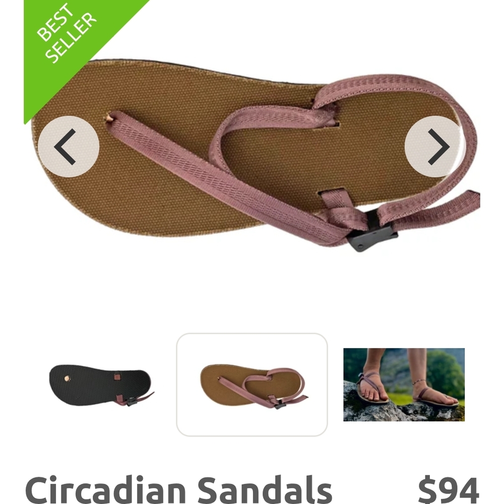 Earthrunners CHRONOS sandals Womens 8.5 Canyon-clay Laces